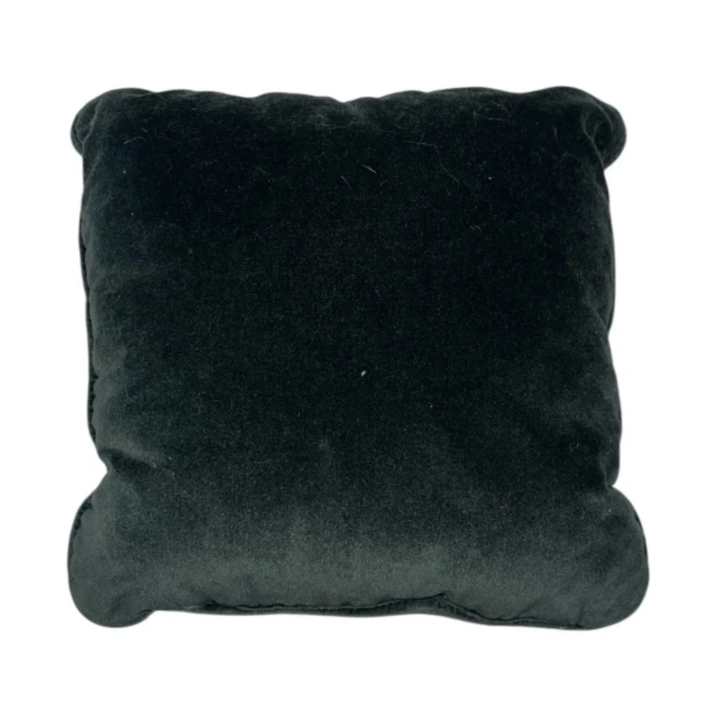 Vintage Old Friends Are The Best Friends Small Decorative Throw Pillow Velvet
